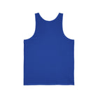 Cute Border Collie Dog Graphic Unisex Jersey Tank Top, Casual Summer Top, Pet Lover Gift, Dog Mom Apparel, Animal Lovers Clothing