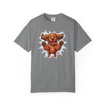 Load image into Gallery viewer, Playful Cocker Spaniel Dog Graphic T-Shirt, Pet Lover Tee, Unisex Cotton Top, Fun Gift for Dog Owners, Casual Wear Shirt