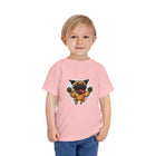 Toddler Tee — Playful Jumping Pug Graphic Shirt for Kids