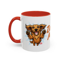 Load image into Gallery viewer, Doxie Mom Mug | Accent Coffee Mug 11oz, Dachshund Mom Ceramic