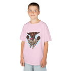 Playful German Shorthaired Pointer Dog Graphic Kids Tee