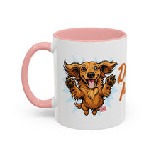 Load image into Gallery viewer, Doxie Mom Mug | Accent Coffee Mug 11oz, Dachshund Mom Ceramic