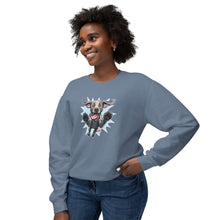 Load image into Gallery viewer, Happy Jumping Weimaraner Dog Sweatshirt | Cute Weim Illustration