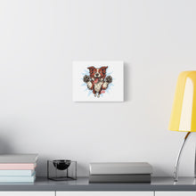 Load image into Gallery viewer, Happy Border Collie Illustration Canvas | Matte Stretched 1.25"