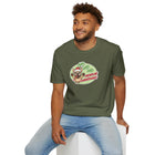 Christmas Frenchie Unisex Softstyle T-Shirt, Festive Dog Tee, Holiday Gift, Cute Pug Shirt, Casual Wear, Christmas Apparel