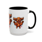Playful Cocker Spaniel Dog Accent Coffee Mug - Perfect Gift for Dog Lovers, Fun Kitchen Decor, Pet-Themed Drinkware, Birthday, and Holidays