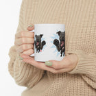 Ceramic Mug, Happy Cane Corso Dog, Coffee Mug, Dog Lover Gift, Pet Owner Present, Animal Ceramic Cup, Gift for Dog Parents