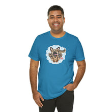 Load image into Gallery viewer, Happy German Shepherd Unisex Jersey Short Sleeve Tee