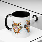 Corgi Coffee Mug - Cute Happy Corgi Accent Mug (11oz)