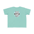 Happy Jumping Husky Toddler Tee | Cute Dog Paw Print