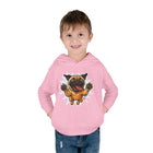 Adorable Toddler Fleece Hoodie with Playful Pug Design, Kids Pullover, Cute Dog Sweater, Pet Lover Gift, Cozy Toddler Apparel