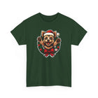 Christmas Yorkie Dog T-Shirt, Holiday Pet Tee, Unisex Graphic Tee, Cute Dog Lover Gift, Santa Dog Shirt, Christmas Apparel