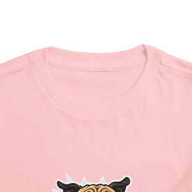 Toddler Tee — Playful Jumping Pug Graphic Shirt for Kids