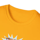 OMG Red Nose Pitbull Unisex Softstyle Shirt - A Happy and Excited Pit Bull on a High Quality Shirt for Dog Lovers