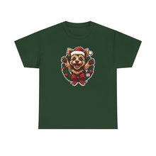 Load image into Gallery viewer, Christmas Yorkie Dog T-Shirt, Holiday Pet Tee, Unisex Graphic Tee, Cute Dog Lover Gift, Santa Dog Shirt, Christmas Apparel
