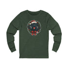 ChristmasBlack Labrador Dog Long Sleeve Tee, Festive Unisex Shirt, Holiday Apparel, Dog Lover Gift, Winter Wear, Cozy Tee
