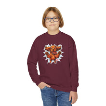 Load image into Gallery viewer, Happy Leaping Cocker Spaniel Sweatshirt | Youth Crewneck