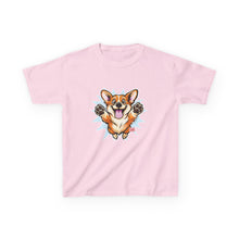 Load image into Gallery viewer, Happy Jumping Corgi Kids T-Shirt