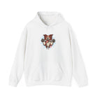 Playful Red and White Border Collie Animal Print Hoodie - Cozy Unisex Sweatshirt, Cute Gift for Pet Lovers