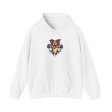 Load image into Gallery viewer, Playful Red and White Border Collie Animal Print Hoodie - Cozy Unisex Sweatshirt, Cute Gift for Pet Lovers