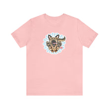 Load image into Gallery viewer, Happy German Shepherd Unisex Jersey Short Sleeve Tee