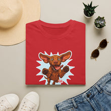 Load image into Gallery viewer, Happy Vizsla Puppy T-Shirt | Cute Running Vizsla Dog Tee