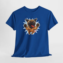 Load image into Gallery viewer, Playful Pug Unisex Tee - Fun Pet Lover T-Shirt, Gift for Dog Owners, Casual Attire, Animal Enthusiast Apparel, Cute Graphic Tee
