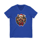 Joyful Christmas Yorkie Tee, Holiday T-Shirt, Festive Pet Shirt, Merry Christmas Top, Unisex Dog Lover Gift