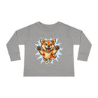 Shiba Inu Puppy Toddler Long Sleeve Tee | Cute Jumping Dog Kids Shirt