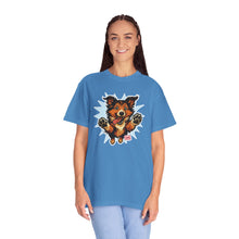 Load image into Gallery viewer, Playful Collie Dog Graphic T-Shirt, Unisex Pet Lover Tee, Casual Wear, Birthday Gift, Collie Lover Apparel, Graphic Tees for Dog Owners