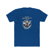 Load image into Gallery viewer, Crazy Weimaraner Dad T-Shirt | Weimaraner Dog Dad Tee