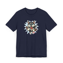 Load image into Gallery viewer, Playful Husky Dog Lover T-Shirt, Animal Lover Gift, Cute Pet Shirt, Casualwear, Gifts for Dog Owners, Unisex Tee