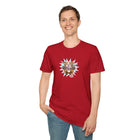 OMG Red Nose Pitbull Unisex Softstyle Shirt - A Happy and Excited Pit Bull on a High Quality Shirt for Dog Lovers
