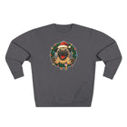 Festive Pug Sweatshirt, Unisex Crewneck, Holiday Gift, Dog Lover Apparel, Christmas Sweater, Cozy Winter Wear