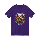 Joyful Christmas Yorkie Tee, Holiday T-Shirt, Festive Pet Shirt, Merry Christmas Top, Unisex Dog Lover Gift