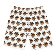 Load image into Gallery viewer, Pug Party Board Shorts - Fun Summer Swimwear, Beach Vacation, Dog Lover Gift, Poolside Comfort, AOP Surf Shorts