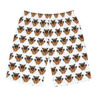 Pug Party Board Shorts - Fun Summer Swimwear, Beach Vacation, Dog Lover Gift, Poolside Comfort, AOP Surf Shorts
