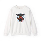 Playful Dachshund Dog Crewneck Sweatshirt | Funny Dog Lover Gift, Unisex Sweatshirt, Pet Owner Apparel, Casual Cozy Wear, Birthday Gift