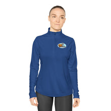 Load image into Gallery viewer, Ladies Quarter-Zip Pullover - Perfect for Casual Days, Life is Golden Design, Great for Gifts, Outdoor Activities, and Everyday Wear