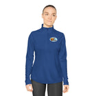 Ladies Quarter-Zip Pullover - Perfect for Casual Days, Life is Golden Design, Great for Gifts, Outdoor Activities, and Everyday Wear