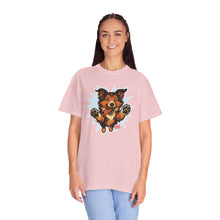 Load image into Gallery viewer, Playful Collie Dog Graphic T-Shirt, Unisex Pet Lover Tee, Casual Wear, Birthday Gift, Collie Lover Apparel, Graphic Tees for Dog Owners