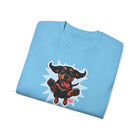 Playful Dachshund Pet Lover's Tee, Dog Lover T-Shirt, Funny Graphic Shirt, Casual Wear, Gift for Dog Parents, Soft Cotton Tee