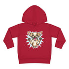 Happy Jumping Chihuahua Toddler Hoodie | Cute Dog Paw Print Design
