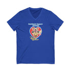 Emotional Support Human - Golden Retriever - Bella Womens V-Neck