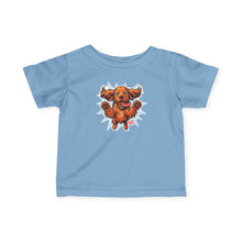Load image into Gallery viewer, Playful Baby Tee with Adorable Cocker Spaniel Dog Design, Cute Infant Shirt, Toddler Clothing, Perfect Gift for New Parents