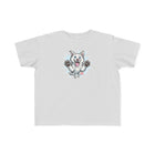 Happy Jumping Husky Toddler Tee | Cute Dog Paw Print