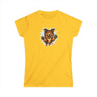 Fun Collie Dog Graphic Women's Softstyle Tee, Pet Lover Shirt, Cute Animal T-Shirt, Gift for Dog Moms, Casual Wear