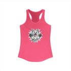 Women's Ideal Happy Husky Puppy Racerback Tank