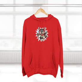 Cozy Siberian Husky Pet-Inspired Fleece Hoodie, Cute Dog Sweatshirt, Perfect Gift for Husky Lovers