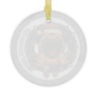 Joyful Pug My - First Christmas Glass Ornament